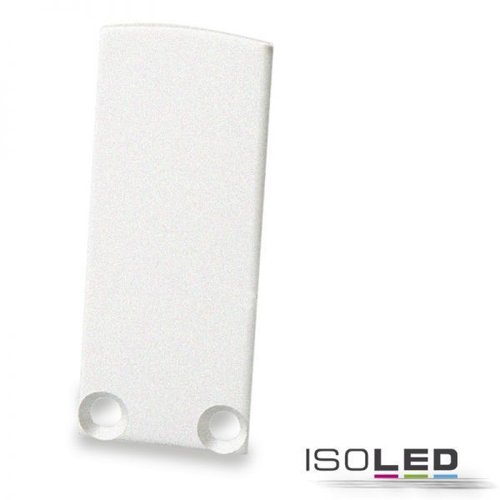 Endkappe Alu für Profil ISOLED ECO 2 mit Kabelschleuse