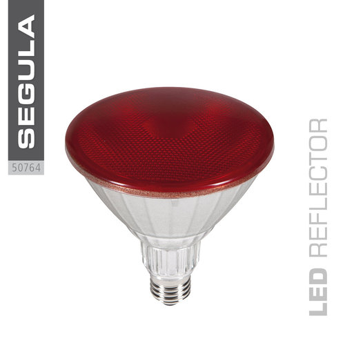 Spot LED E27 PAR38 Segula 50764 18W 85lm (ca. 125W) rouge