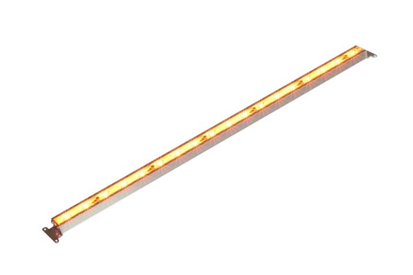 LED Pflanzenlampe / LED Grow Lampe wasserdicht 18Watt orange 64cm