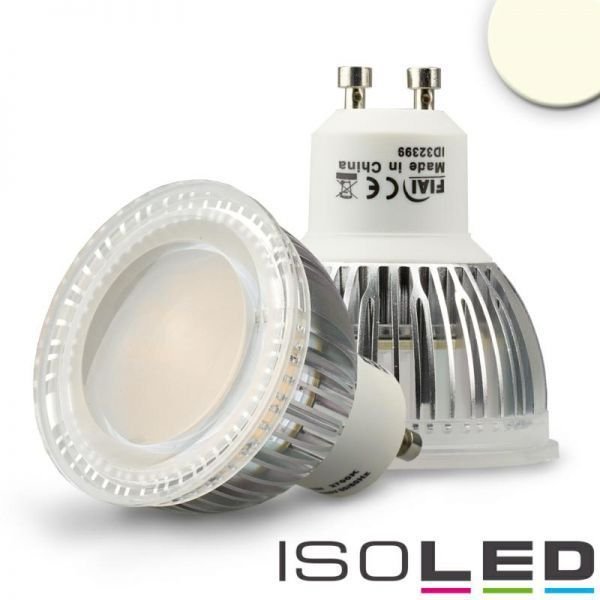 Spot LED GU10 ISOLED 6W (ca. 50W) 550lm 120° blanc neutre