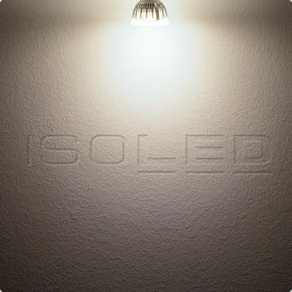 LED Spot GU10 ISOLED 6W (ca. 50W) 550lm 120° neutralweiss