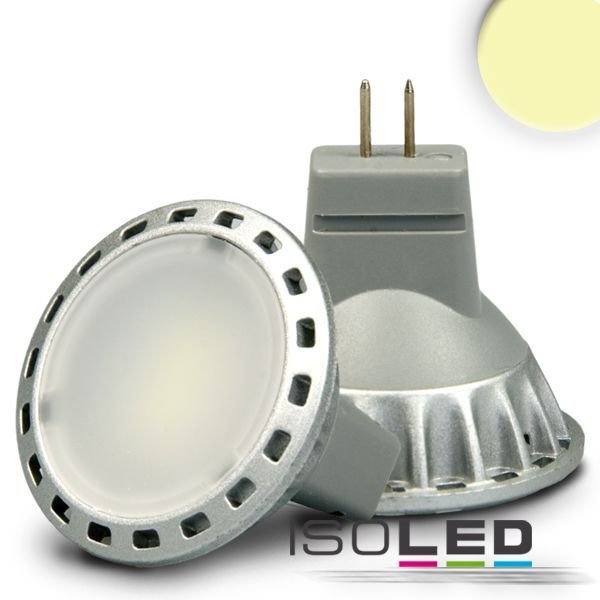 LED Spot MR11 ISOLED 2W (ca. 10W) 130lm 120° diffuse warmweiss
