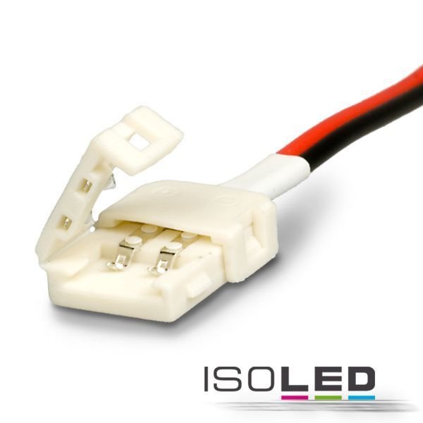 LED Flexband Clip-Kabelanschluss ISOLED 2-polig für Breite 8mm