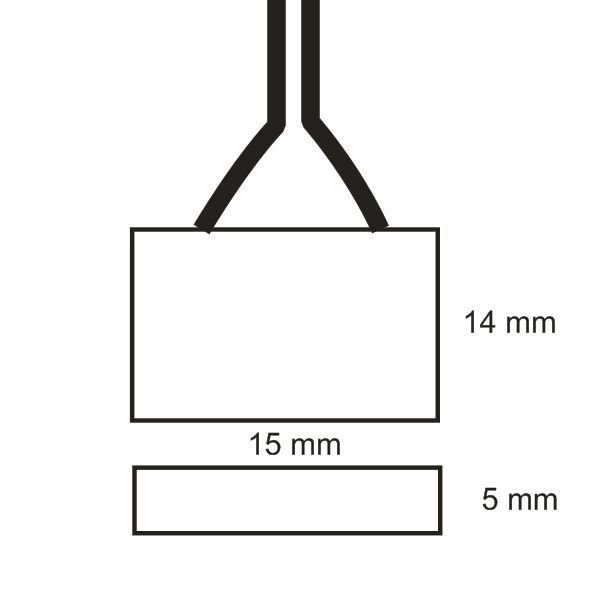 LED Flexband Clip-Kabelanschluss ISOLED 2-polig für Breite 10mm