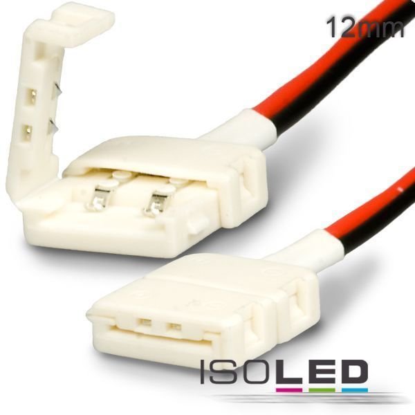 LED Flexband Clip-Kabelverbinder ISOLED 2-polig für Breite 12mm
