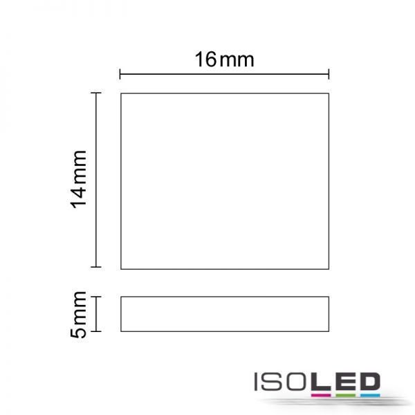 LED Flexband Clip-Verbinder ISOLED 3-polig für Breite 10mm