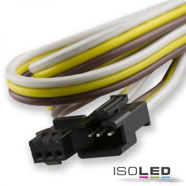 LED Flexband Flach-Stecker Verlängerung ISOLED 3-polig 100cm