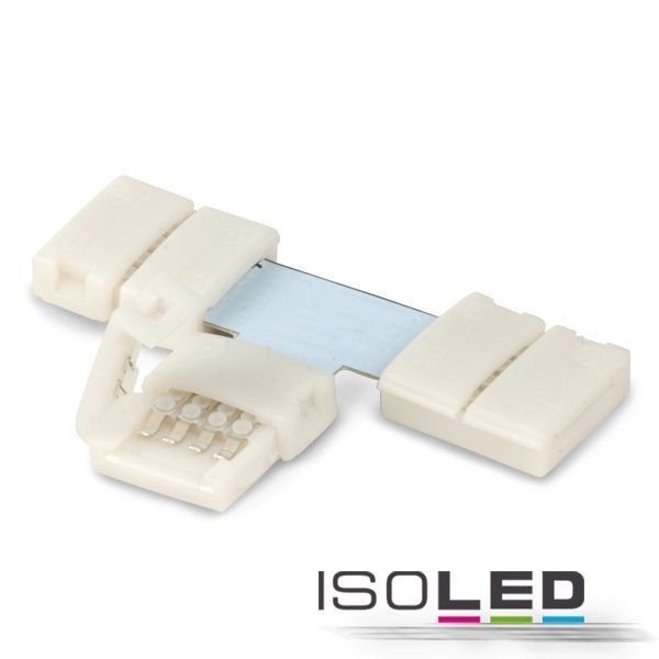 LED Flexband Clip-T-Verbinder ISOLED 4-polig für Breite 10mm