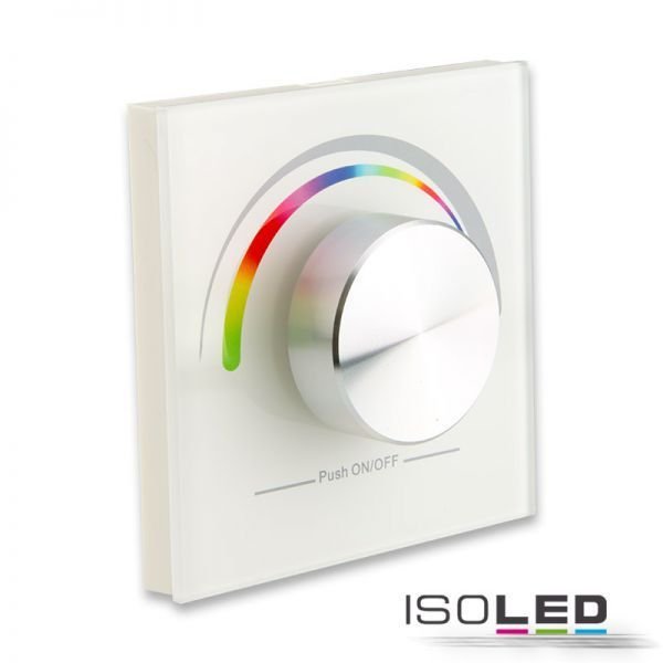 Sys-One 1-Zone Funk Wand-Controller, mit Farbrad, für RGB Bänder