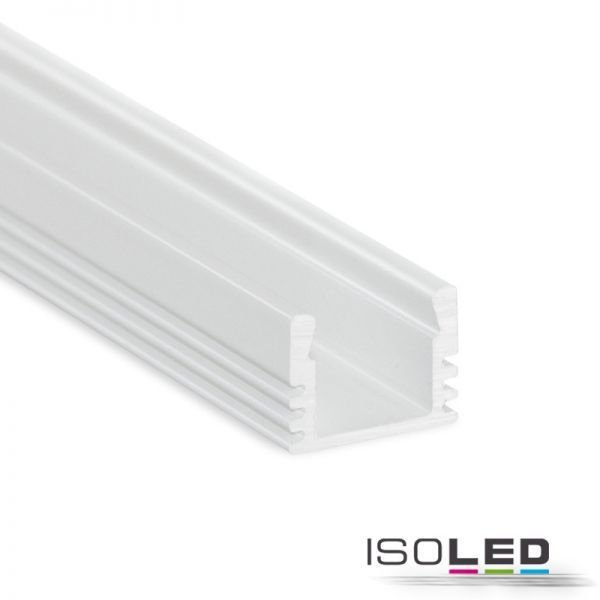 Profilé d'aluminium ISOLED MAXI-AB blanc 16x12mm (BxH) 0.95m