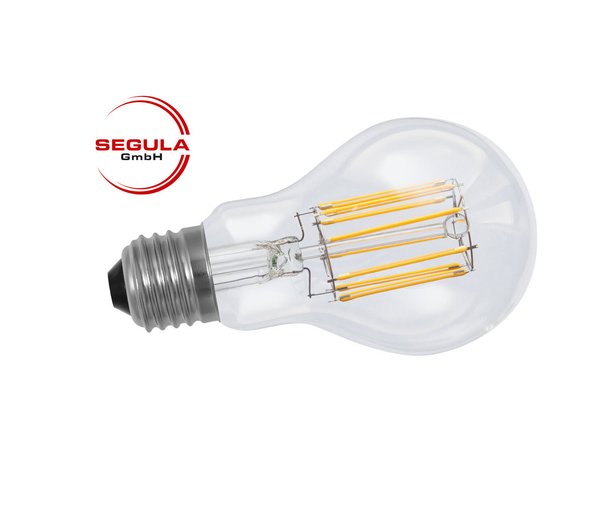Filament LED Segula 50337 E27 8W (ca. 50W) 600lm 2600K clair dimmable