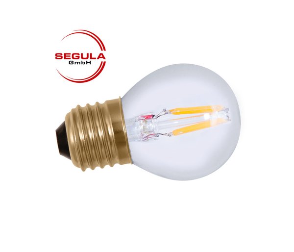 Filament LED bulle Segula 50208 E27 2.7W (ca. 15W) 140lm 2200K clair dimm.