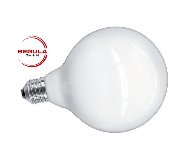 Filament LED Globe 80 opal Segula 50682 E27 4W (ca. 25W) 250lm 2600K dimm.