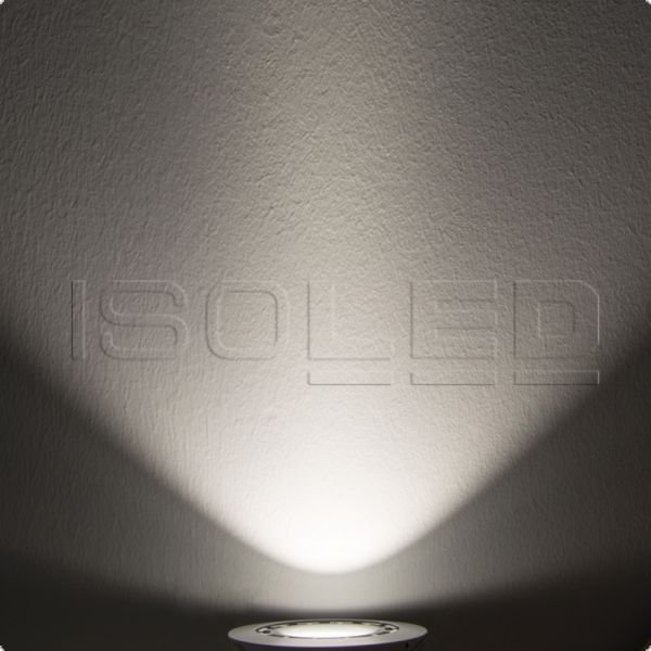 LED Einbaustrahler COB 114mm weiss ISOLED 15W (ca. 75W) neutralweiss dimmbar