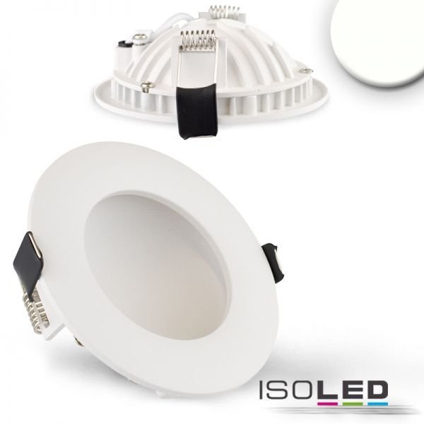 LED Downlight indirekt 105mm weiss ISOLED LUNA 6W (ca. 25W) neutralweiss