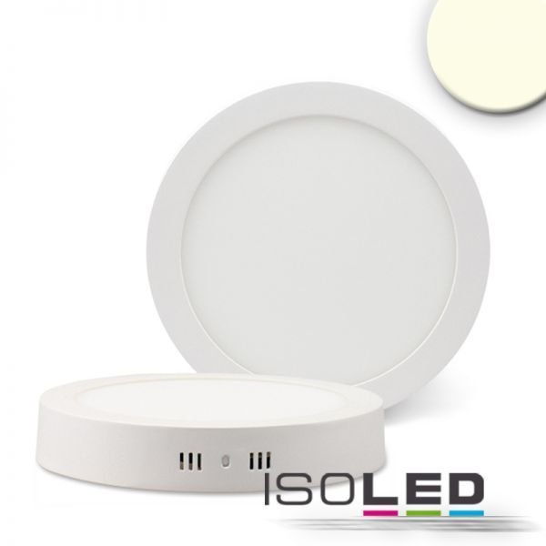 Plafonnier LED 220mm blanc ISOLED 18W (ca. 100W) blanc neutre