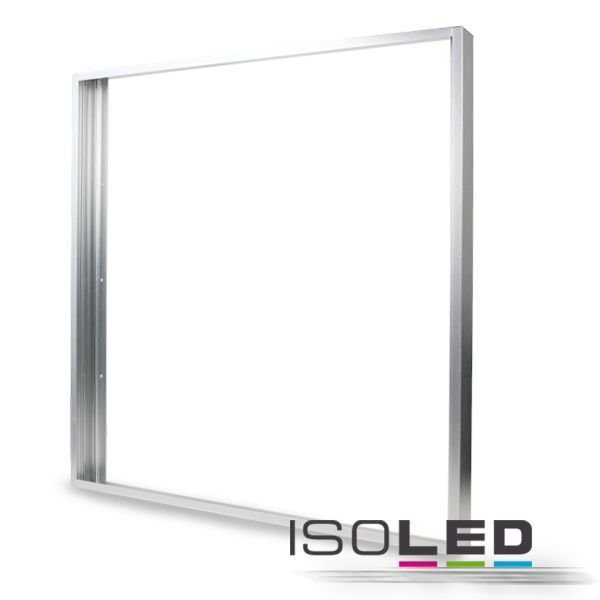 Aufbaurahmen für LED Panel 625x625mm silber ISOLED