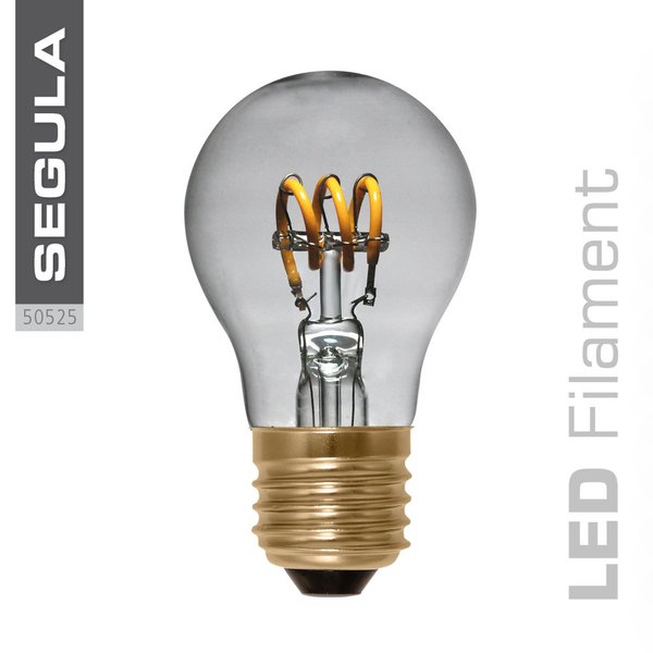 Filament LED Curved Segula 50525 E27 2.7W (ca. 10W) 90lm 2200K dimmable