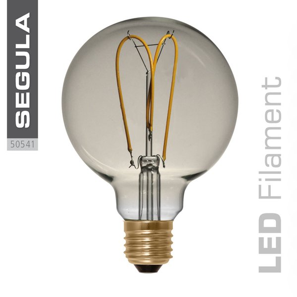Filament LED Globe 125 Curved Gold Segula 50541 E27 4W (ca. 15W) 2200K dimm