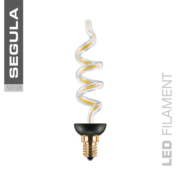 LED Filament ART CANDLE Segula 50139 E14 8W 330lm (ca. 30W) 2200K dimm.