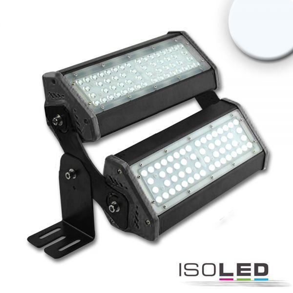 LED Fluter / Hallenleuchte ISOLED 2x50W (ca. 750W) 13000lm 30°+70° kaltweiss