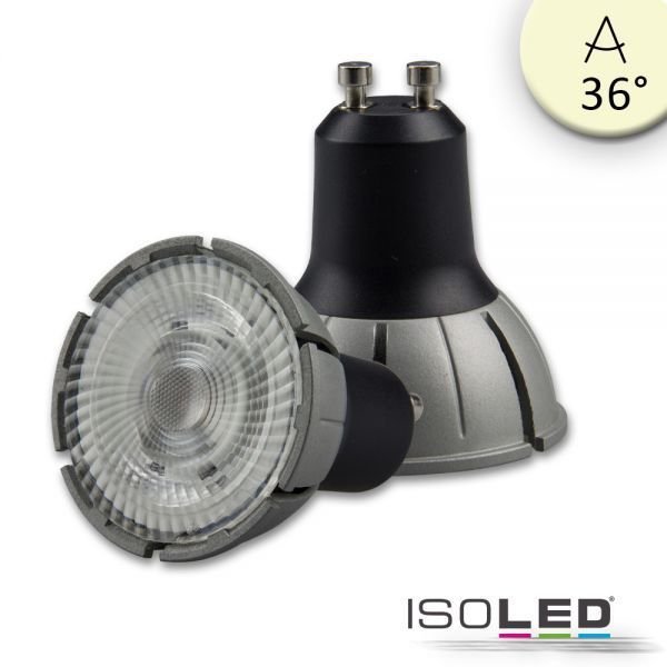 Spot LED GU10 spectre complet 5.5W 440lm (ca. 40W) 3000K 36° CRI>98 dimmable