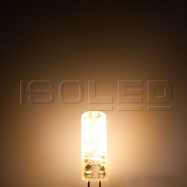 LED Stiftsockellampe G4 ISOLED 2W (ca. 25W) 48SMD 150lm 360° warmweiss