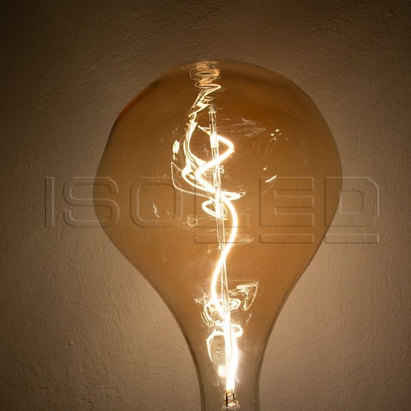 LED Lampe ISOLED Vintage Line E27 4W (ca. 15W) 150lm 2200K amber dimmbar