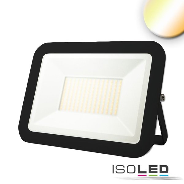 LED Fluter / Scheinwerfer ISOLED schwarz/weiss 100W (ca. 600W) 10500lm 3000-6000K