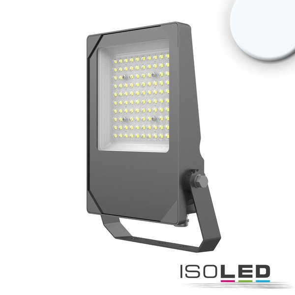 LED Fluter ISOLED schwarz SMD 50W (ca. 400W) 7050lm kaltweiss 110°