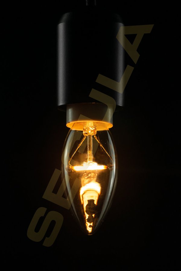 LED Kerze Balance klar Segula 55250 E14 1.5W (ca. 10W) 90lm 2200K dimmbar