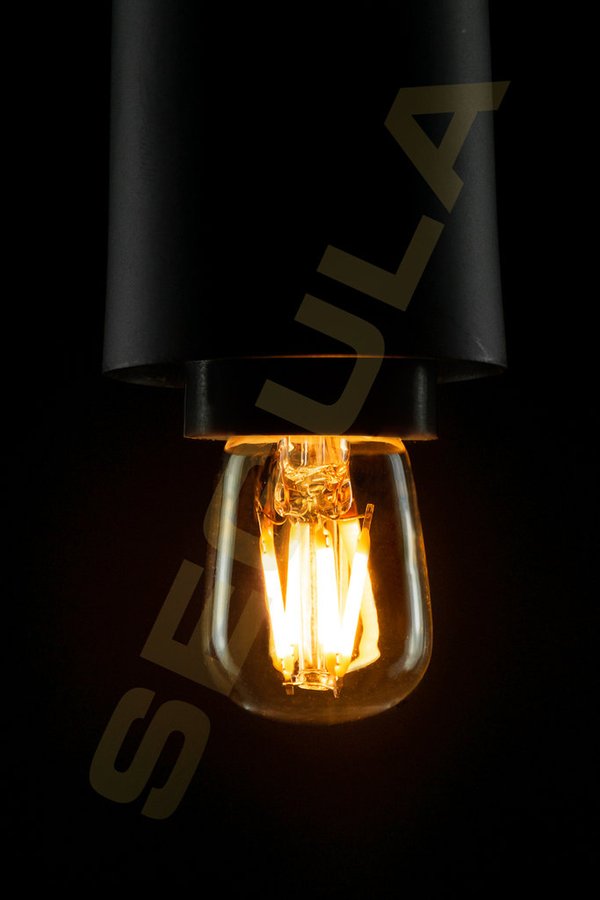 LED Kleinlampe klar Segula 55263 E14 1.5W (ca. 10W) 90lm 2200K dimmbar