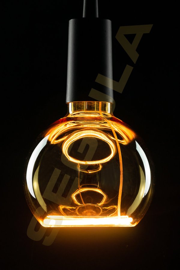 LED FLOATING Globe 125 golden Segula 55066 E27 6W (ca. 30W) 1900K dimmbar