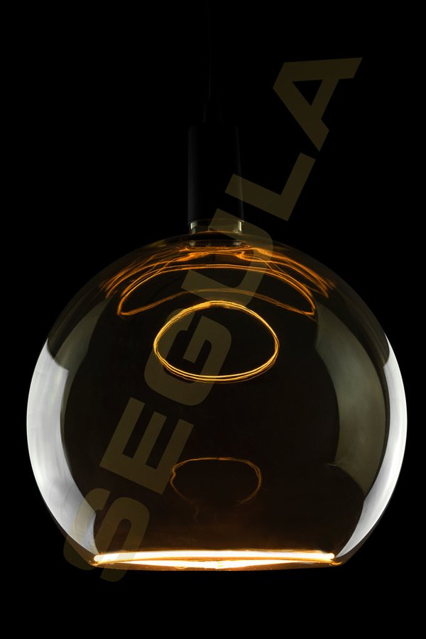 LED FLOATING Globe 300 smokey-grey Segula 55060 E27 8W (ca. 30W) 1900K dimmbar