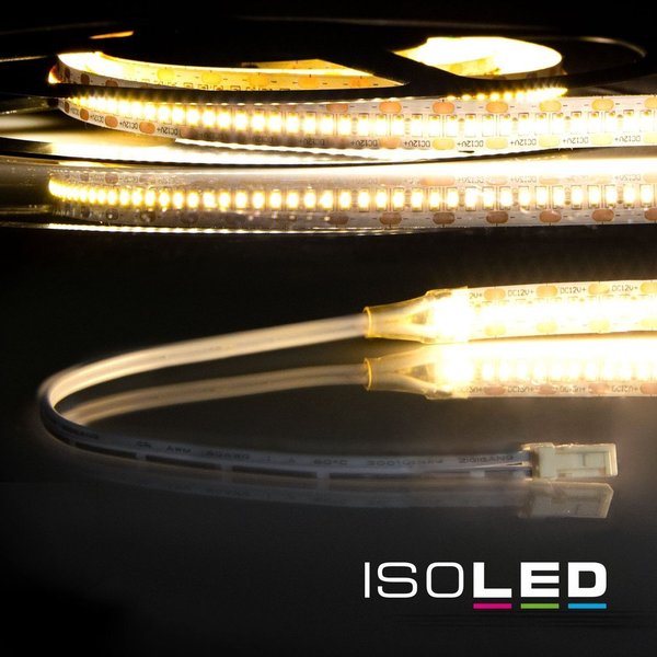 LED Flexband ISOLED mit MiniAMP Stecker 6W/m 2500K 12VDC 2.5m
