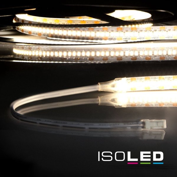 LED Flexband ISOLED mit MiniAMP Stecker 6W/m 3000K 12VDC 1.2m