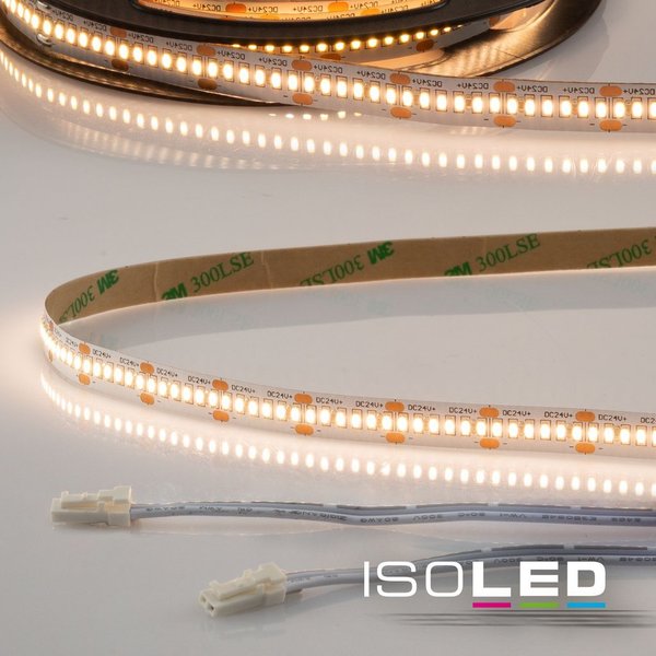 LED Flexband ISOLED mit MiniAMP Stecker 6W/m 3000K 24VDC 2.5m