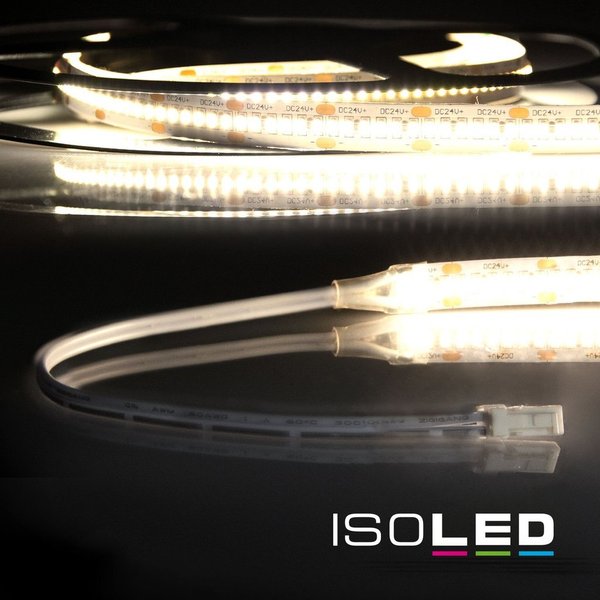 LED Flexband ISOLED mit MiniAMP Stecker 6W/m 3000K 24VDC 5m