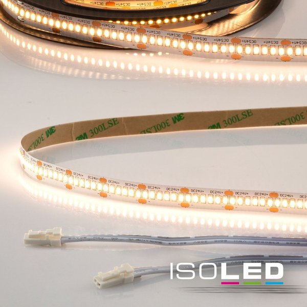 LED Flexband ISOLED mit MiniAMP Stecker 12W/m 3000K 24VDC 5m